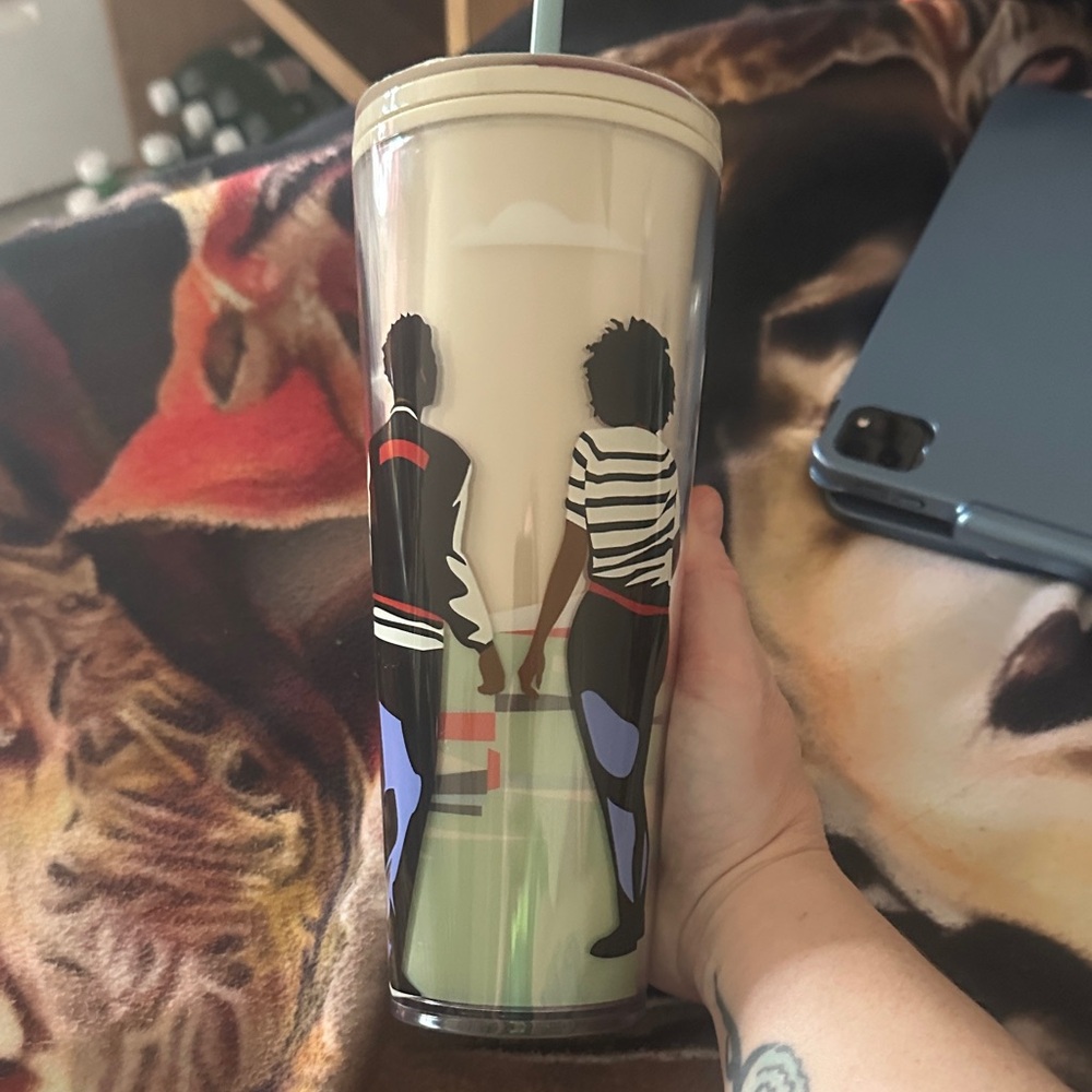 Starbucks-Lou collaboration 2024 (24) oz tumbler
